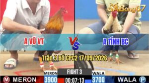 Trận 3 CPC2 17/09/2026 – Anh Tính BC Đụng Độ Với Anh Vũ VT